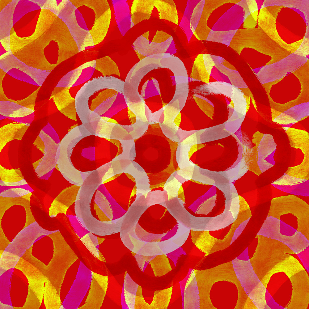 La Flor De Papa - Luis Abanto Morales Song Inspired Painting