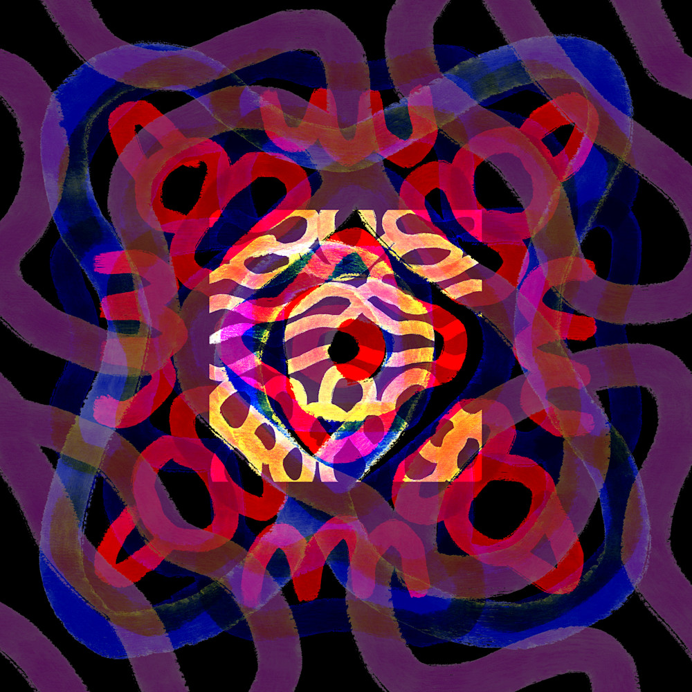 La Cancion - J Balvin & Bad Bunny Song Inspired Painting