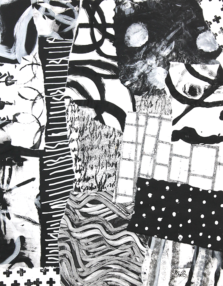 Black & White 33 Print Art | Mary Lea Bradley