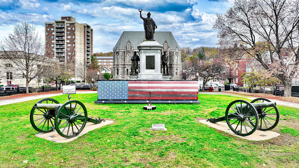 Salute Of Remembrance: Vew Dog Tag Tribute Photography Art | Artistic Insights Aerial Photography