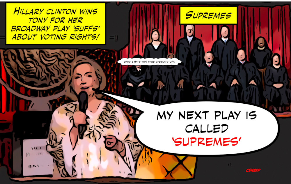 Hillary Wins Tony Award