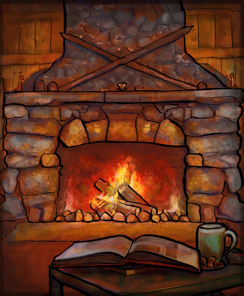 Fireplace (Winter Warming Image)