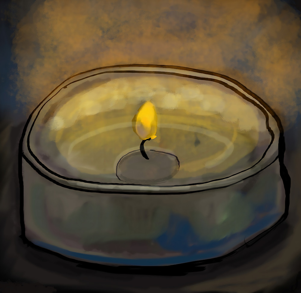 Glowing Tea Light