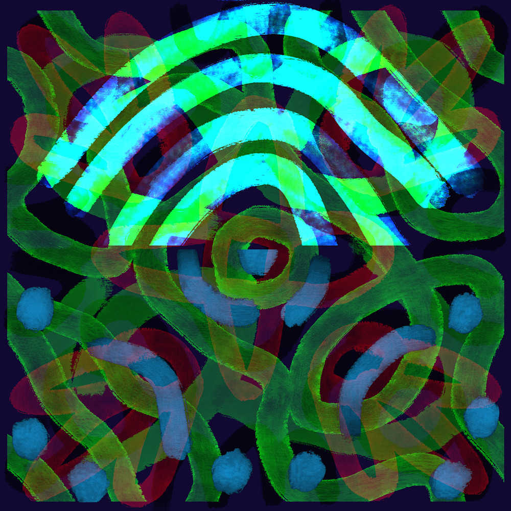 Where Did You Sleep Last Night - Nirvana Song Inspired Painting
