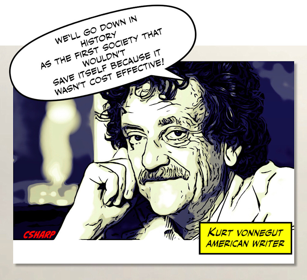 Kurt Vonnegut Art | csharp art