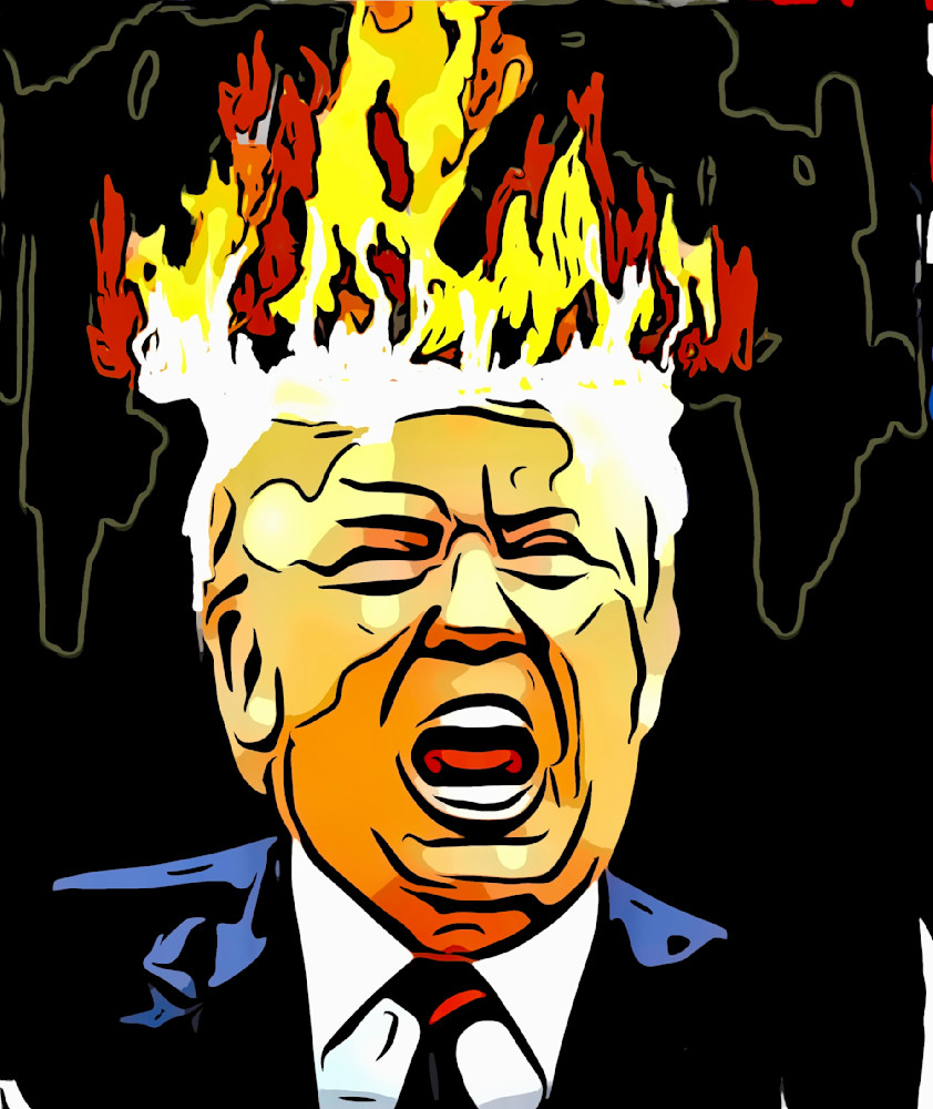 Trump Scorched Earth Art | csharp art