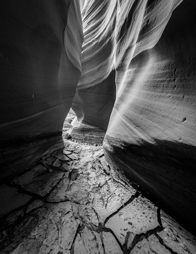 Antelope Canyon In B&W Photography Art | Kasden Photography