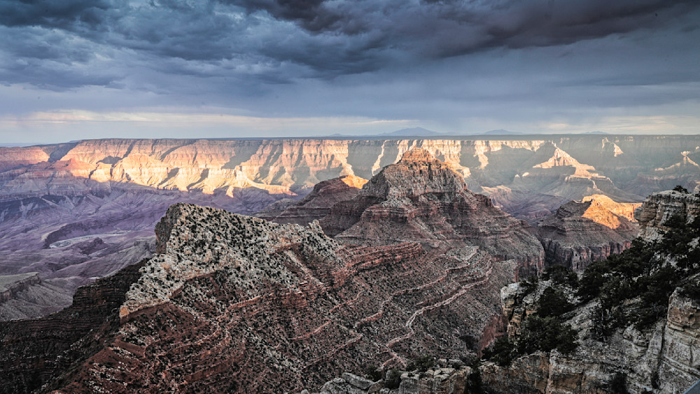 Grand Canyon Storm Clouds Photography Art | Kasden Photography