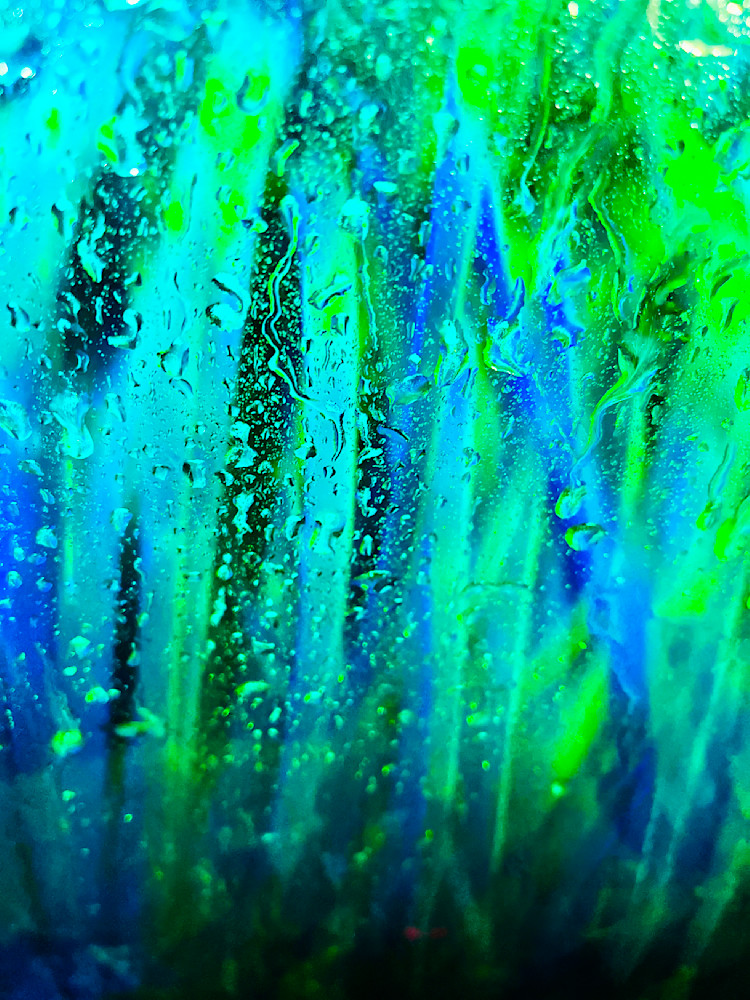 Emerald Splash Art | Sky + Sparks Luxury Fine Art