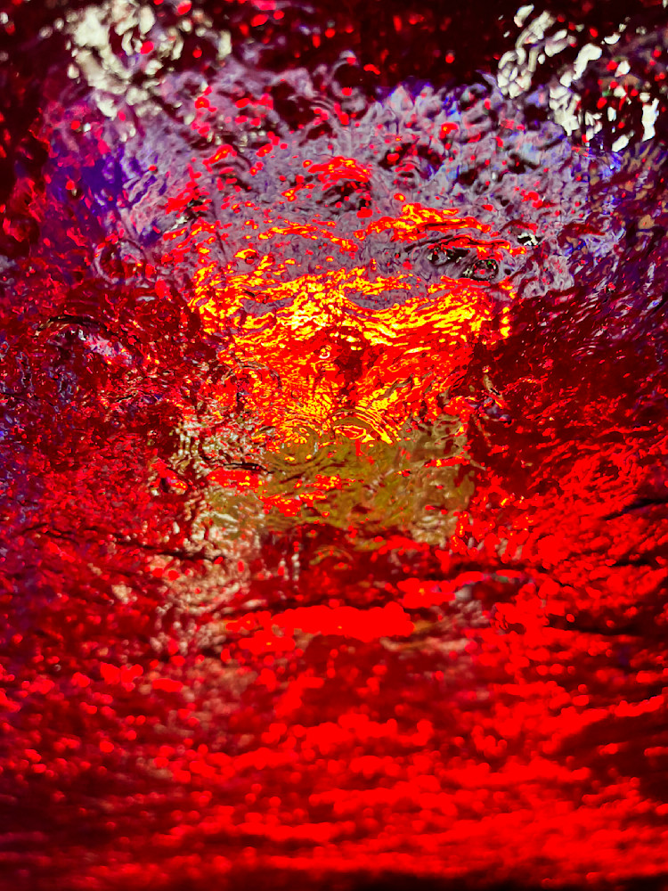 Red Rush Art | Sky + Sparks Luxury Fine Art