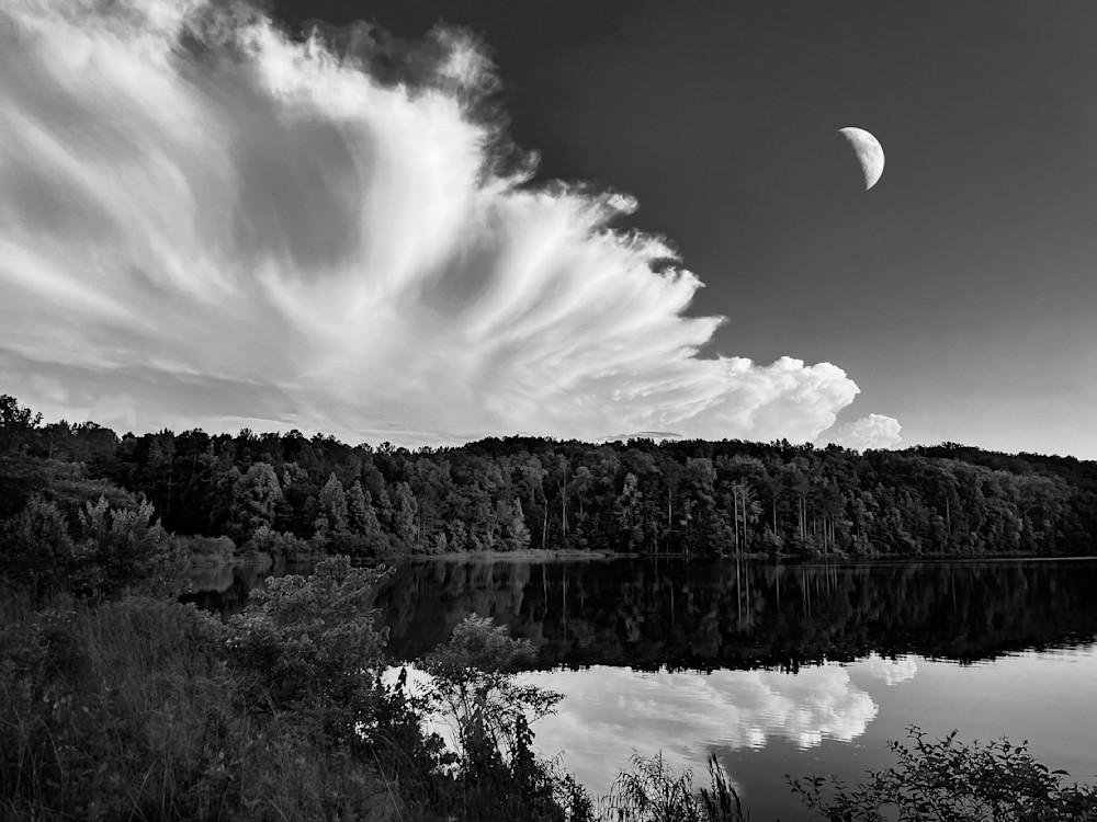 Moonrise Over Arcadia Sp Art | Sky + Sparks Luxury Fine Art