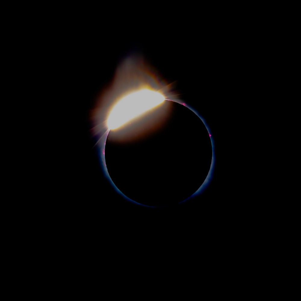 24 Solar Eclipse 19  Diamond Ring Photography Art | Kasden Photography