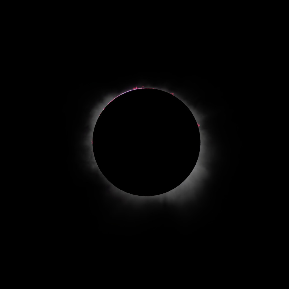 24 Solar Eclipse 30 Totality Photography Art | Kasden Photography