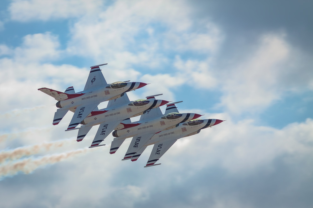 Thunderbirds 10 Photography Art | Kasden Photography