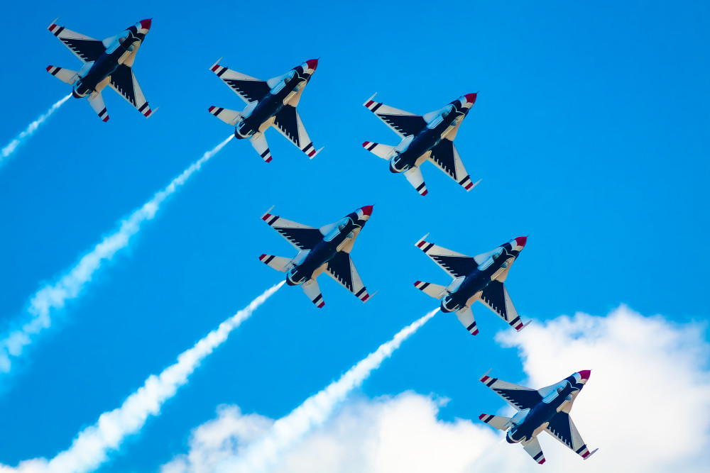 Thunderbirds 8 Photography Art | Kasden Photography