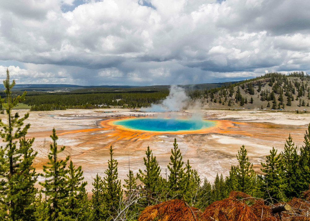 Yellowstone G Prismatic Spring 9 A Photography Art | Kasden Photography