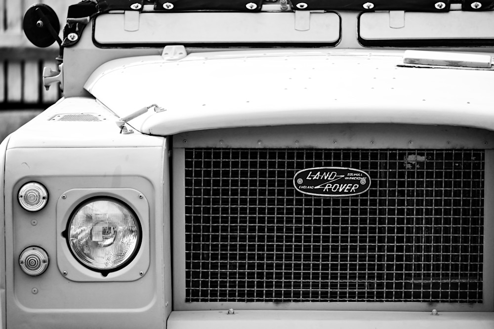 Classic Land Rover St. Barth Art Print | Studio Petrino - Iconic Caribbean Vehicle