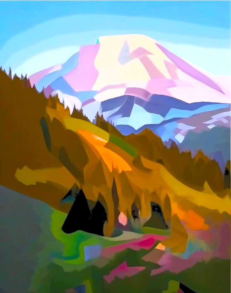 Mount AI N Meadow Art | csharp art