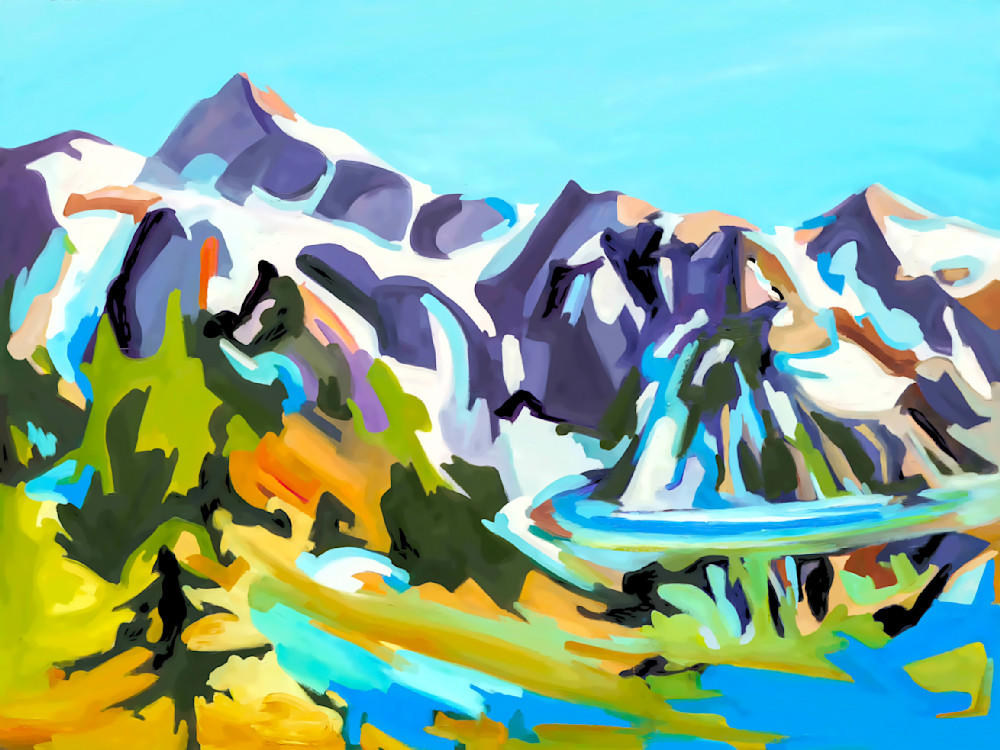 Mt. Shuksan Art | csharp art