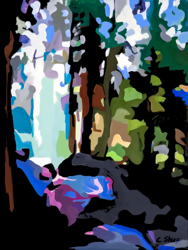 Light In The Forest Art | csharp art