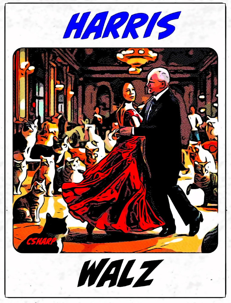 Harris Walz Waltz Art | csharp art