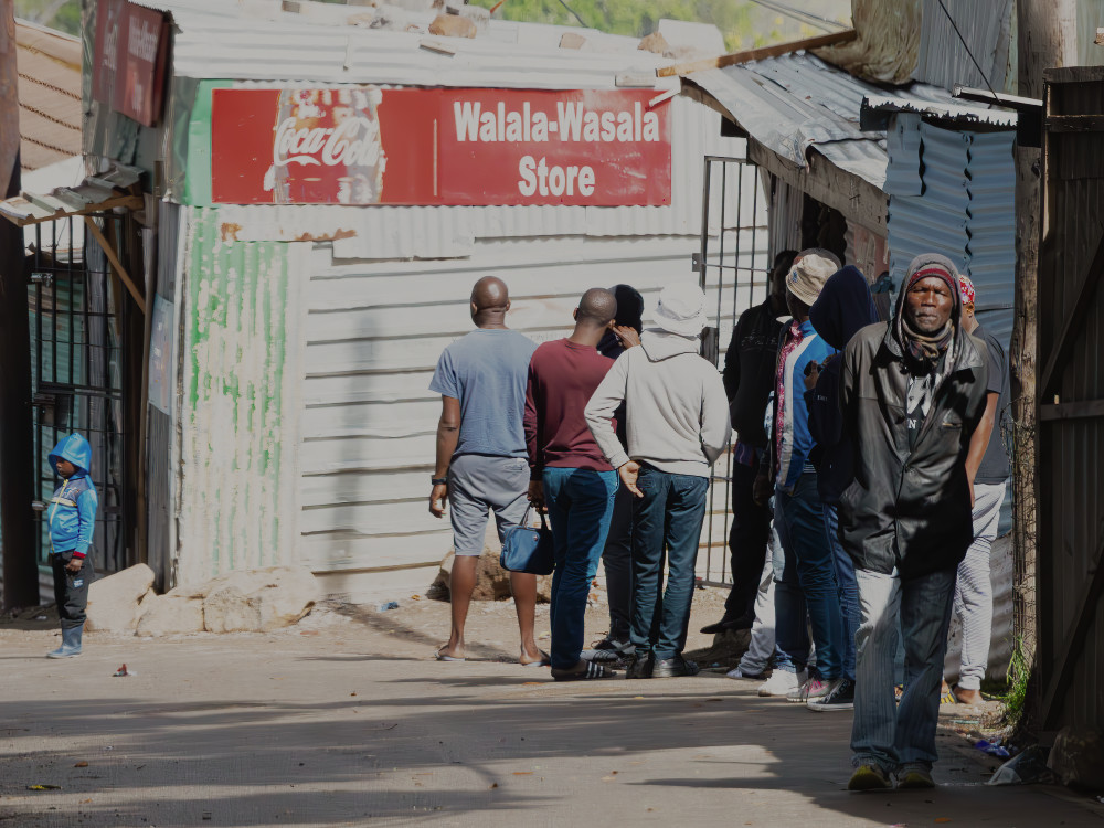 Capetown Ghetto Store 2 Photography Art | Kasden Photography