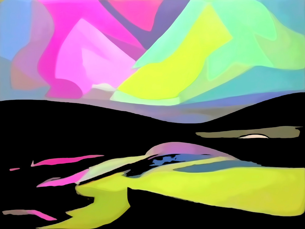 Aurora  Night Lights I Art | csharp art