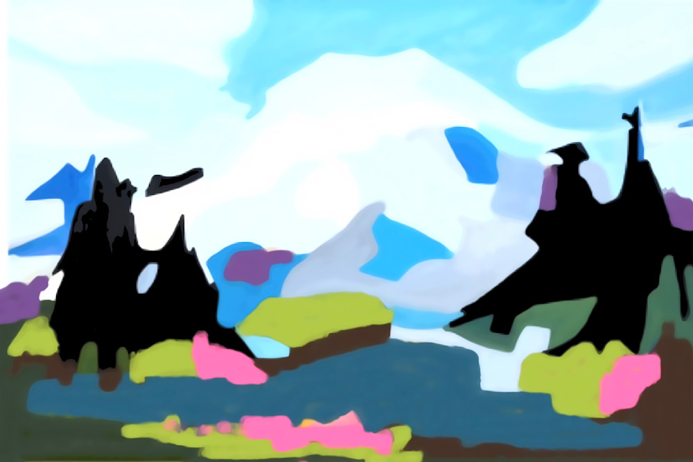 Mt. R AI Nier Art | csharp art