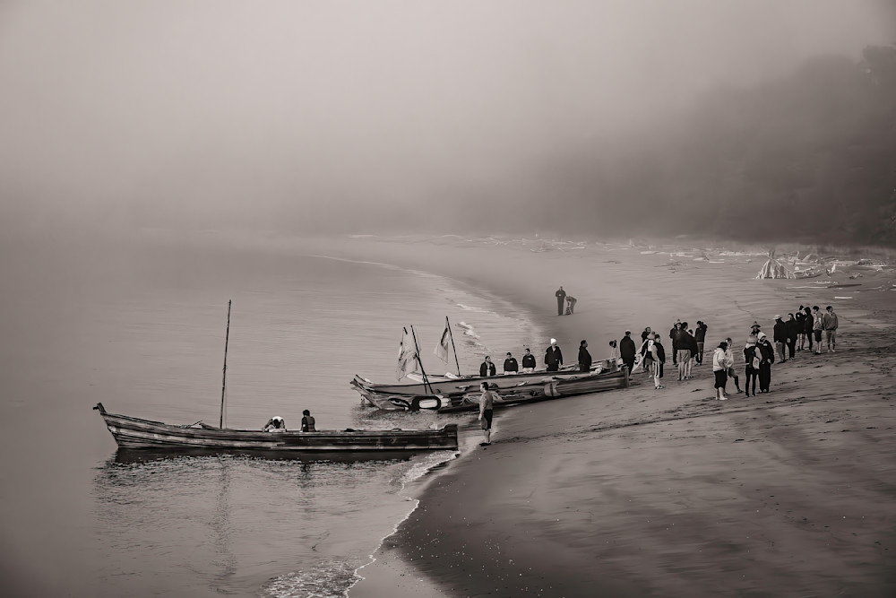 Canoe Journey Sat 07 27 24 01 B W 10in Photography Art | Jeffrey Eichen