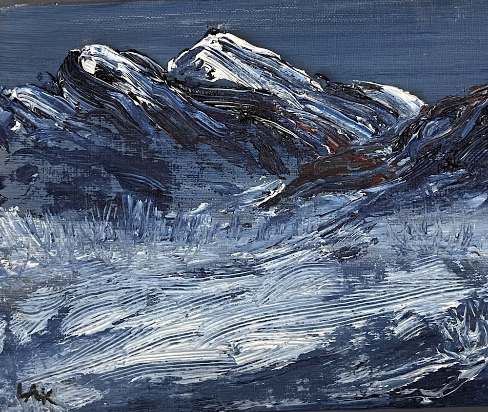 Blue Mountain Art | artbotique:  Art and Prints by Lucy