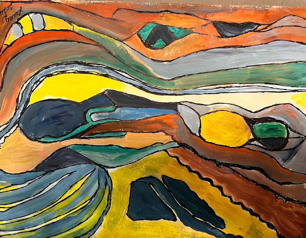 Fruit Salad Mountain Art | artbotique:  Art and Prints by Lucy