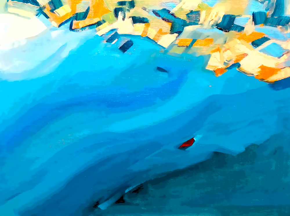 Wild Blue Yonder: Lake Washington Art | csharp art