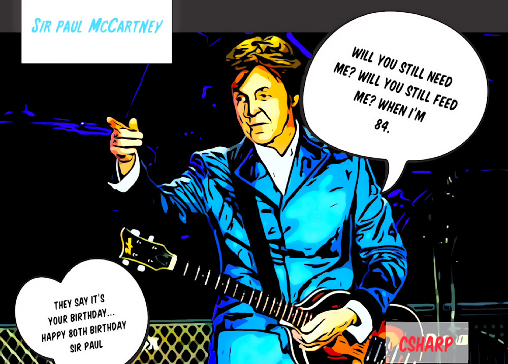 Paul Mccartney Art | csharp art