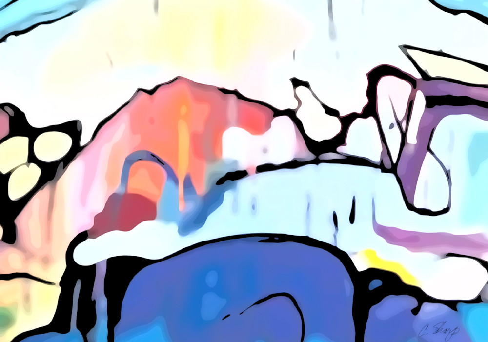 Over The Lake: Wild Blue Yonder Series Art | csharp art