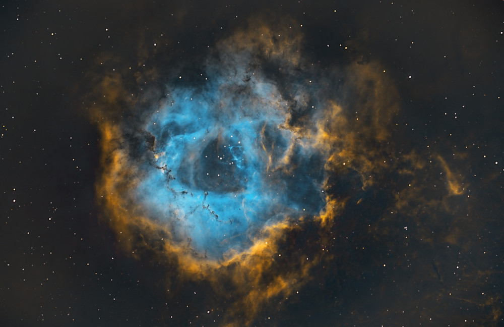 Sh2 275 Rosette Nebula Photography Art | David Cote Fine Art Landscape, Astro and Travel Photography