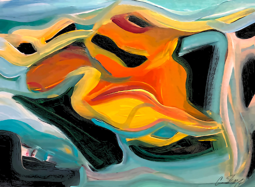 Lake Sammamish: Wild Blue Yonder Series Art | csharp art