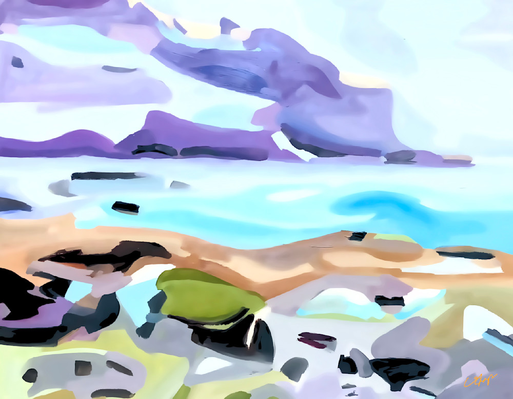 Rocky Shore Art | csharp art