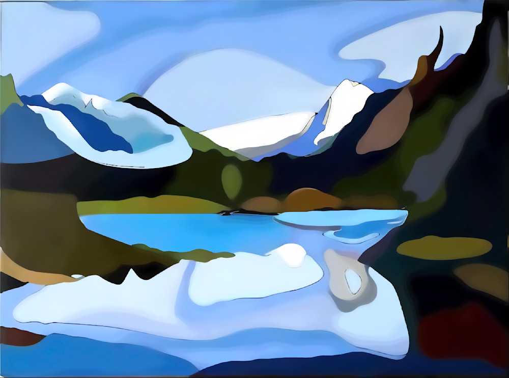 Blue Lake Art | csharp art