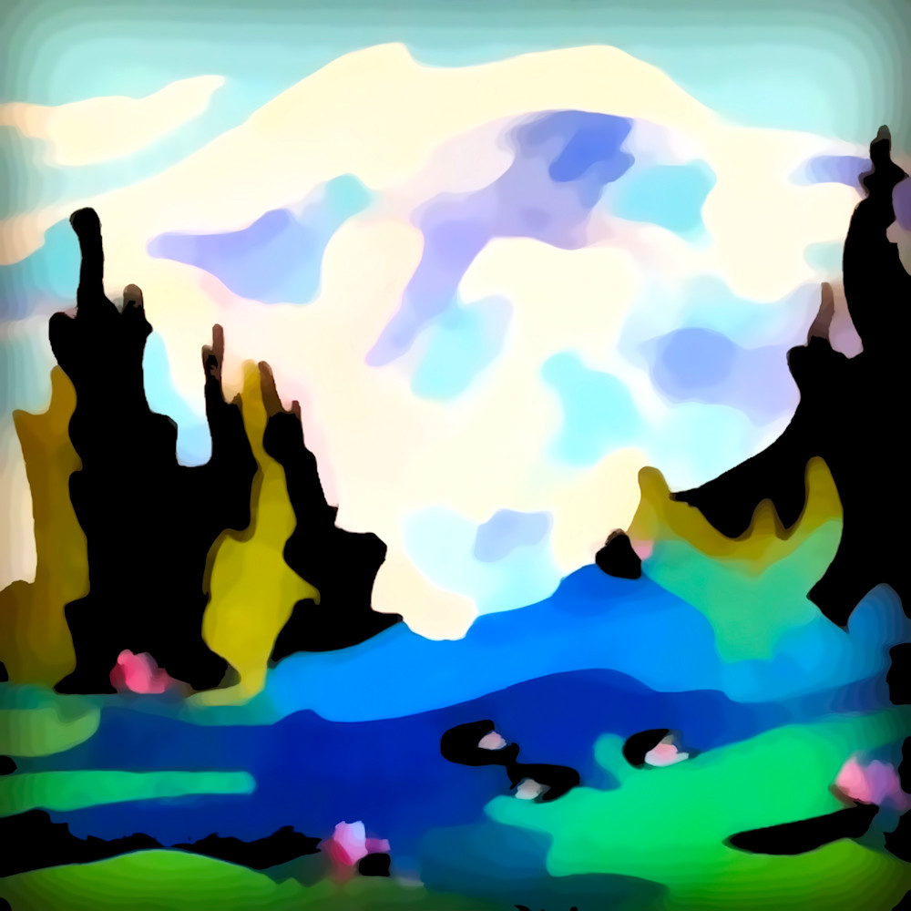 Misty Mount AI N Art | csharp art