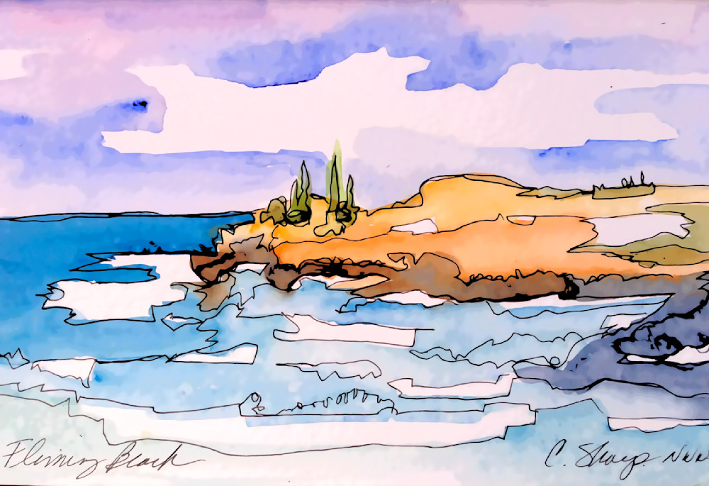 Fleming Beach. Maui Art | csharp art
