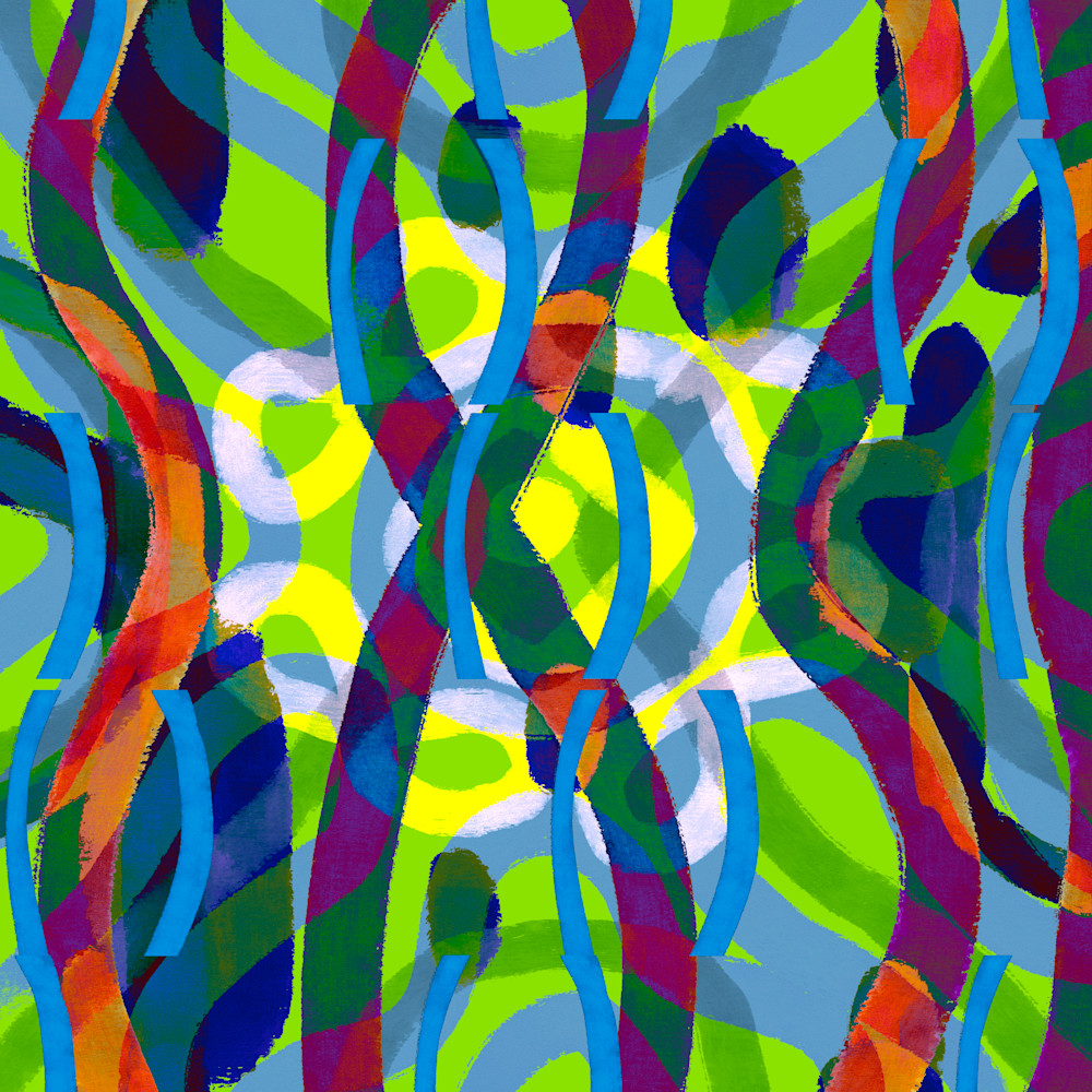 Vivo - Gustavo Cerati Song-Inspired Contemporary Painting