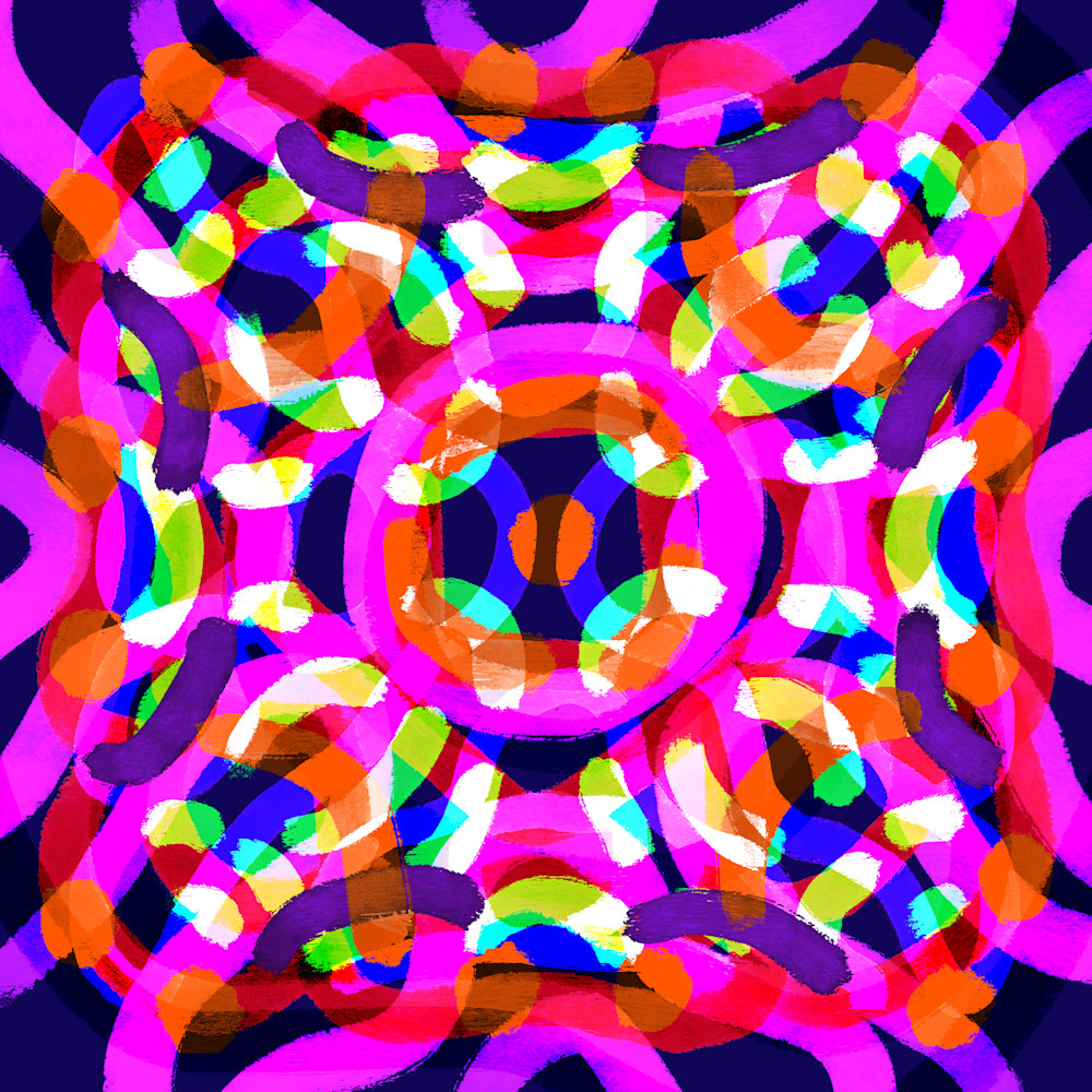 My Universe - CP & BTS Song-Inspired Contemporary Painting
