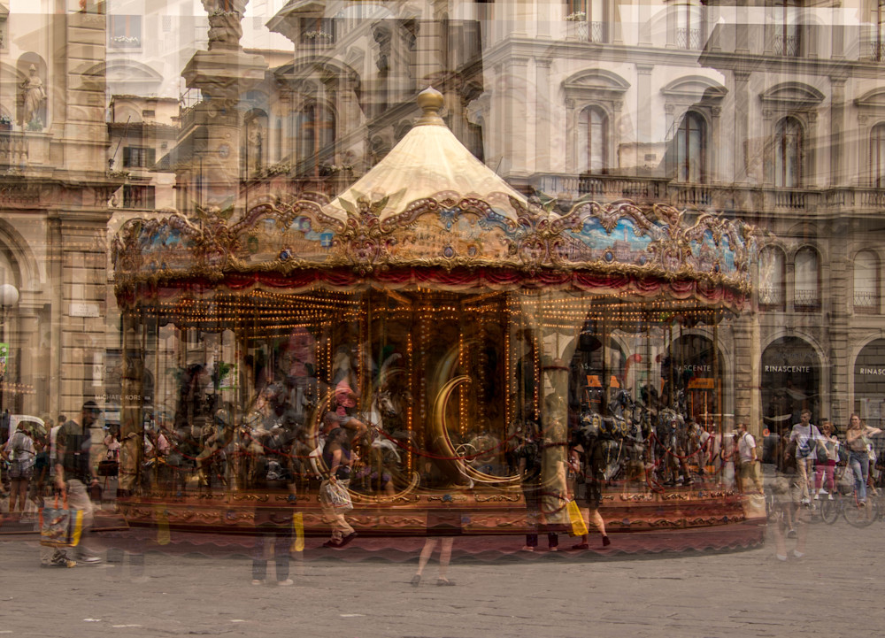 Merry Go Round Florence Photography Art | 910photography