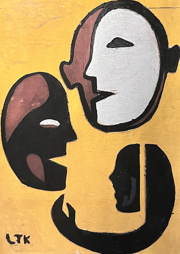 The Conversation Art | artbotique:  Art and Prints by Lucy