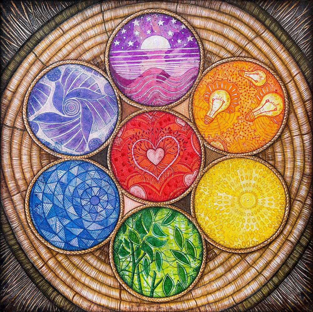 Gift Shop: Manifest! Growth & Rebirth Meditation (Malawi) Art | Kristen Palana