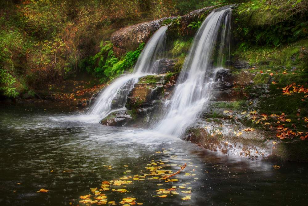 autumn waterfall