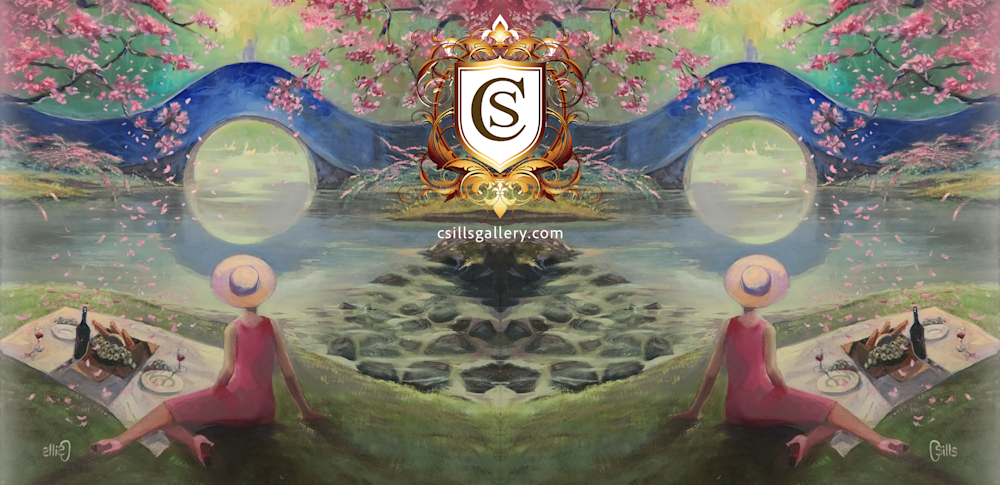 Cs Mug Art Blue Bridge Art | Sills Communications LLC