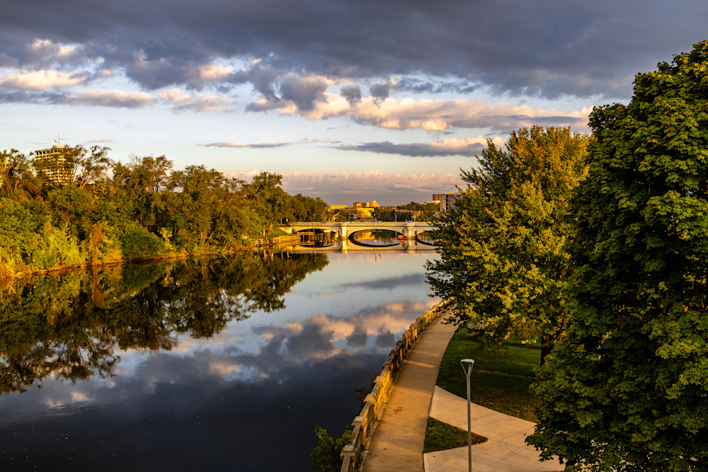 Radiant Riverside Harmony Photography Art | Kevin Morris Photography USA