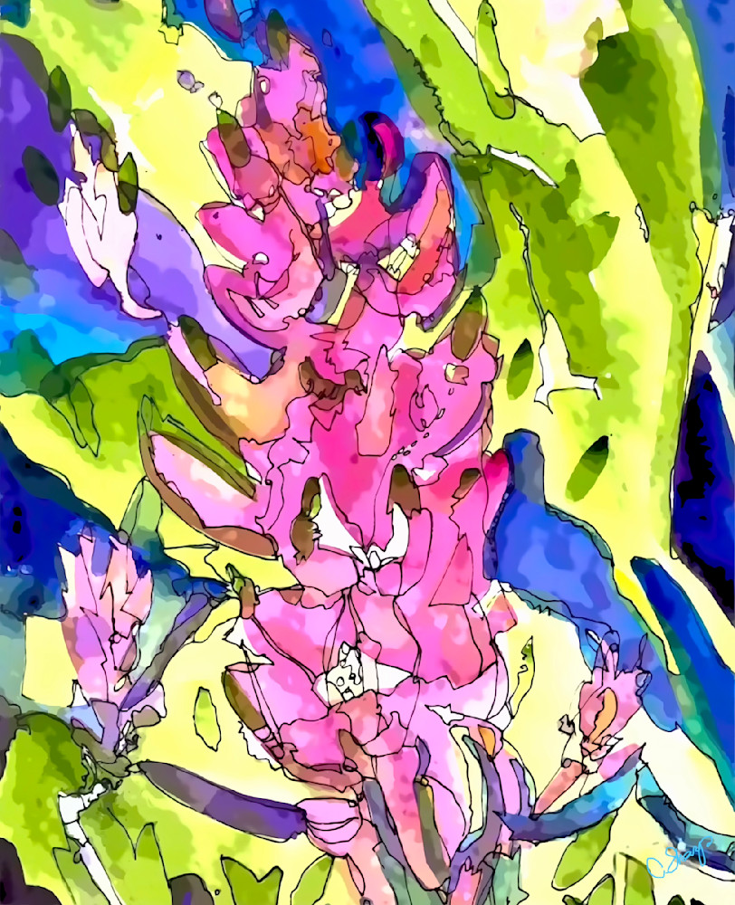 Red Ginger Ii Art | csharp art