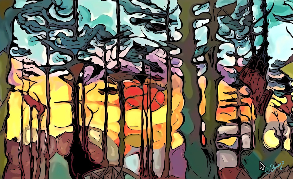 Seabrook Sunset Art | csharp art